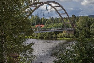 Klarälven Bro över Klarälven vid väg 62, 5 km före Munkfors
