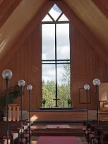 Fjällkyrkans altarfönster