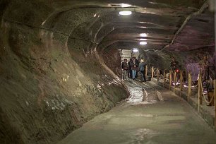 Sltgruvan Saltbemängda väggar överallt