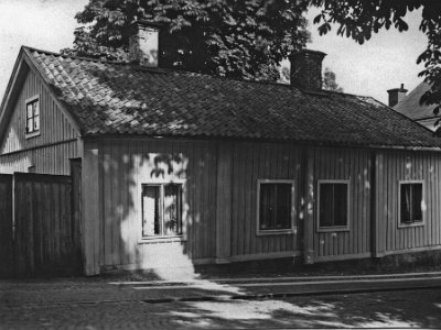 1970 Bokhandeln v Storg  Bokhandeln 1970 vid Storgatan, strax ovanför kvarteret Kapellet.
