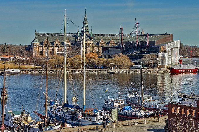 Nordiska museet och Vasamuseet Usikt från Moderna mueets matsal.