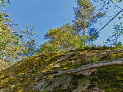 Bålbergsudden Bergsknallet på Bålbergsudden.