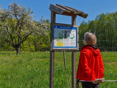 Infotavla Informationstavla vid Bålbergsudden, ett av våra äldsta naturreservat – instiftat redan 1919. Namnet Bålbergsudden har området fått från det stenfundament som...