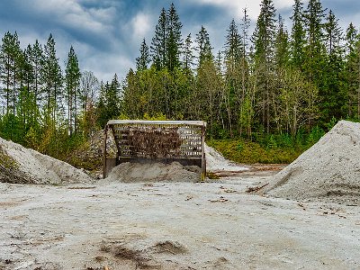 Nedlagt kalkbrott Nedlagt kalkbrott i Djupviksbergets naturreservat