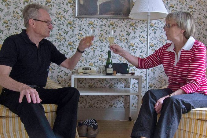 Champagneskål
