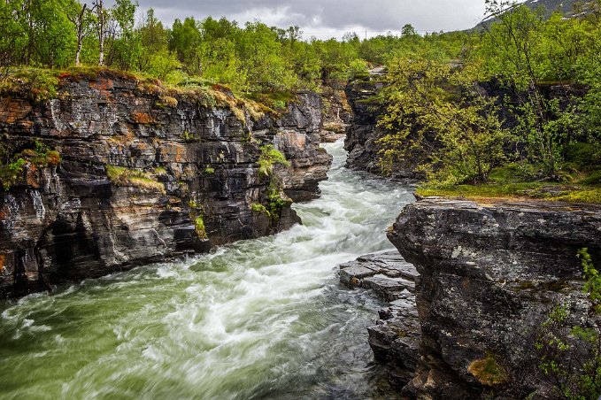Abiskojåkkas kanjon