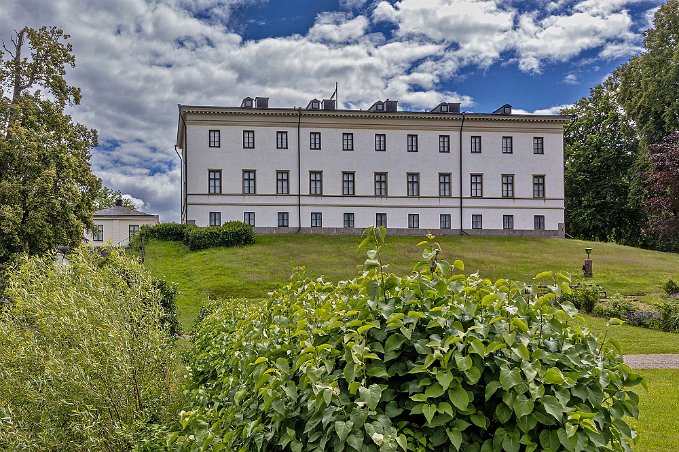 Stjernsunds slott Baksidan av Stjernsunds slott.