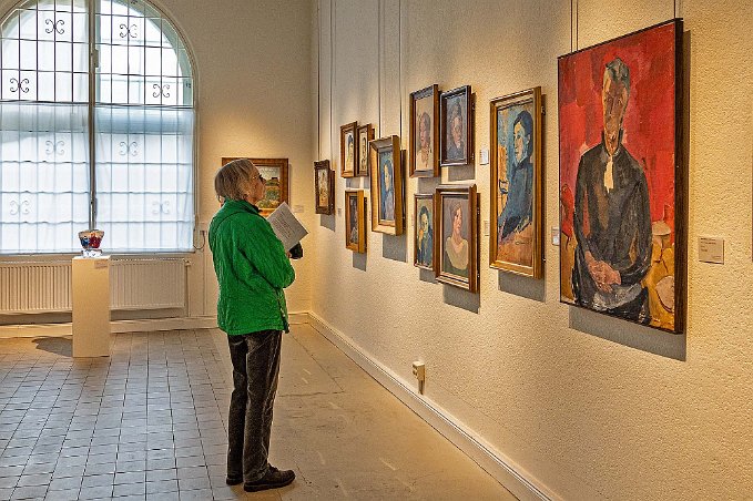 Besök i Aguélimuseet Porrätt målade av Ivan Aguéli.