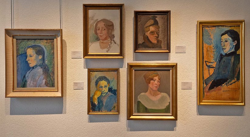 Besök i Aguélimuseet Porträtt målade av Ivan Aguéli mellan 1890 och 1913.
