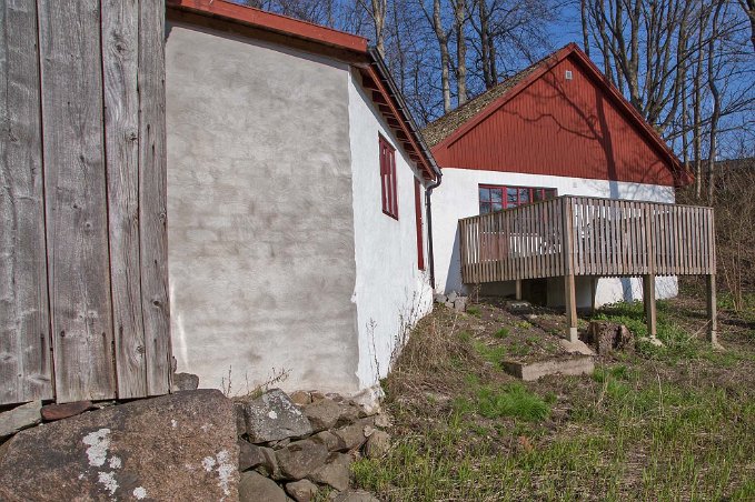 Baksidan av Munkamöllan