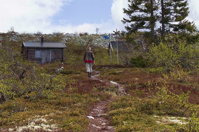 Framme vid Björnrikestugan