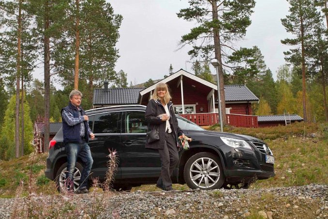 Erland och Ingrid anländer