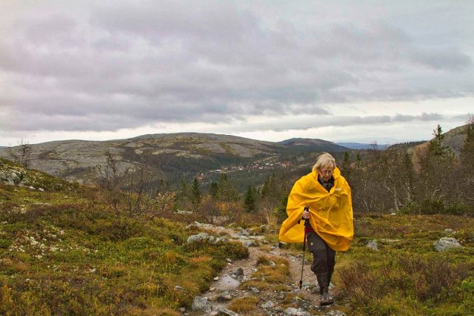 I bakgrunden Varggranshågna
