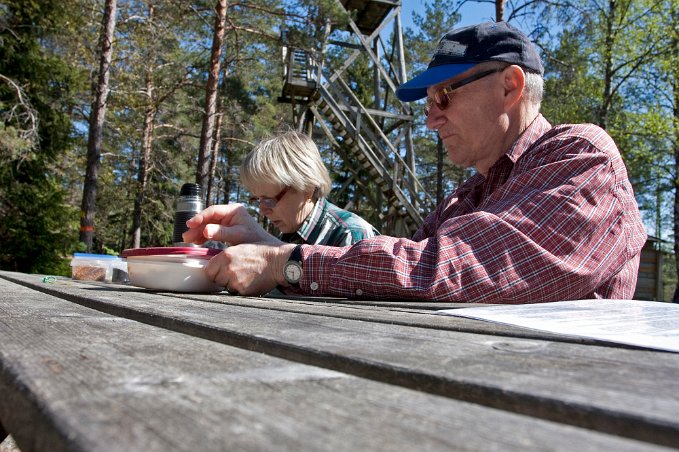 Fika vid Restadstegen