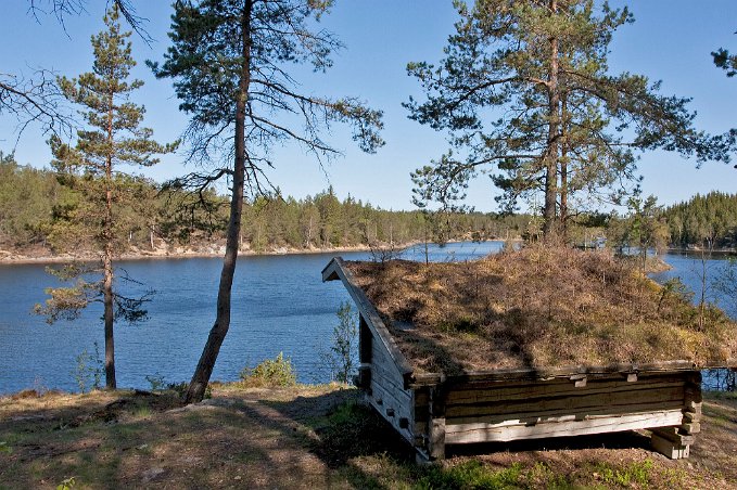 Vindskyddet vid Äntervattnet