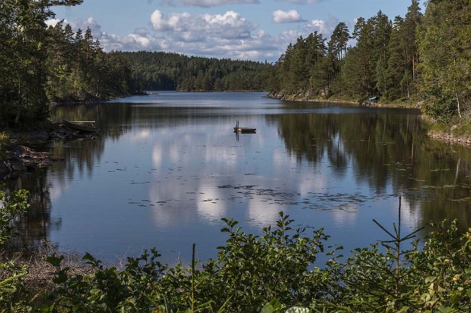 Askesjsö Askejsö nedanför Bollsbyn i Dalsland.