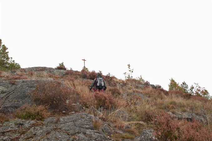 Mot Gullängsbergets topp
