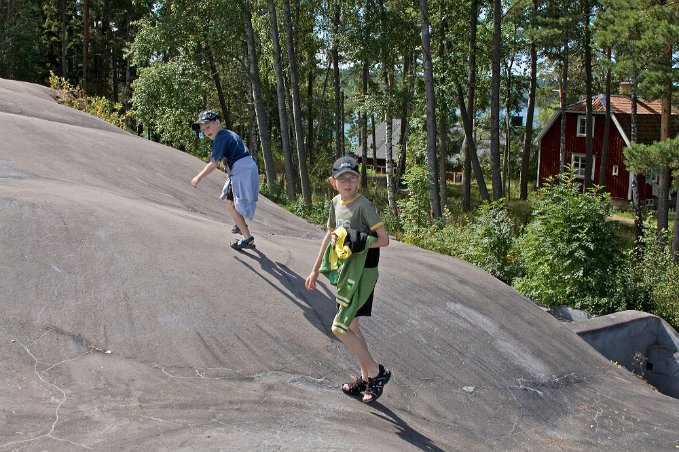 Lek på forttaket
