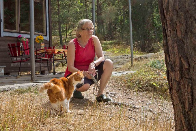 Rulle och Kristina spanar