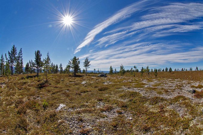Smolet 4 km Smolets högplatå i fiskögeprespektiv.