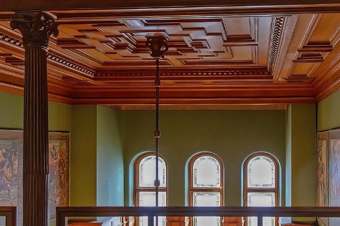 Vår Gård – Villa Skärtofta Villa Skärtofta, takdetalj.