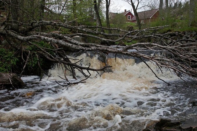 Vattenfall vid Hallmölla