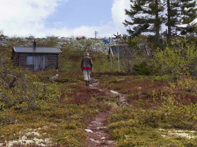 Framme vid Björnrikestugan