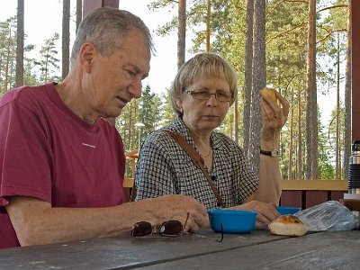 Fikapaus utanför Jönköping