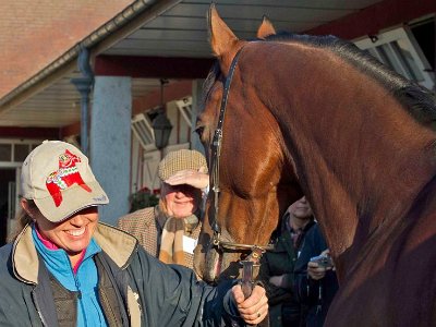 Chantilly Pia Brandt med galoppstjärn