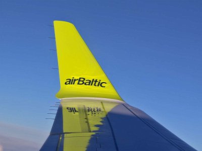 I luften Vi flög komfortabelt med Starallians-partnern Air Baltic.