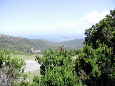 Fyrön Cap Corse utanför