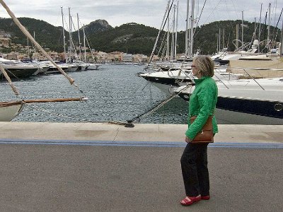 Hamnpromenad i Port d´Andratx