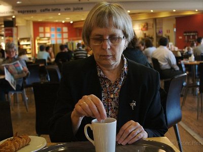 Fika på Arlanda