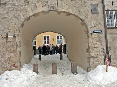 Svenskporten i Riga
