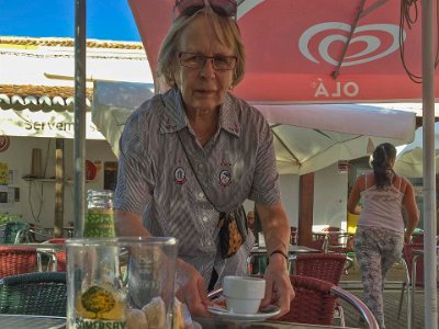 Fika i Mértola Fika på gång i Mértola