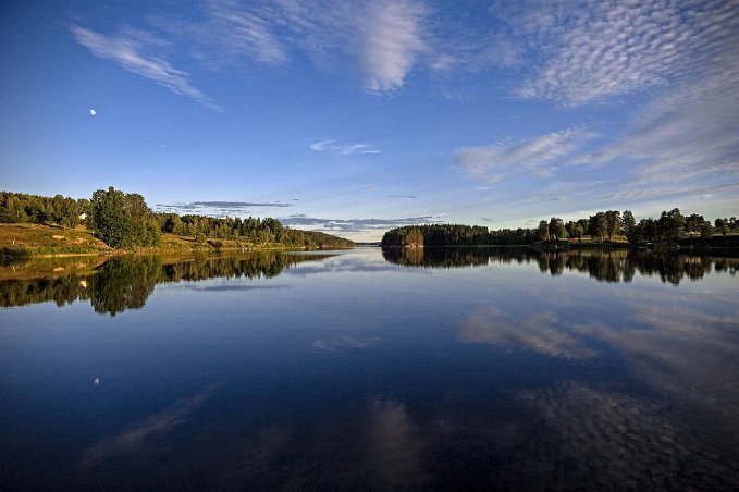 Östra silen Vid den kommunala badplatsen i norra delen av Östra Silen.