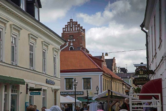 Röda tornet sedd från Stora Torget 14070467