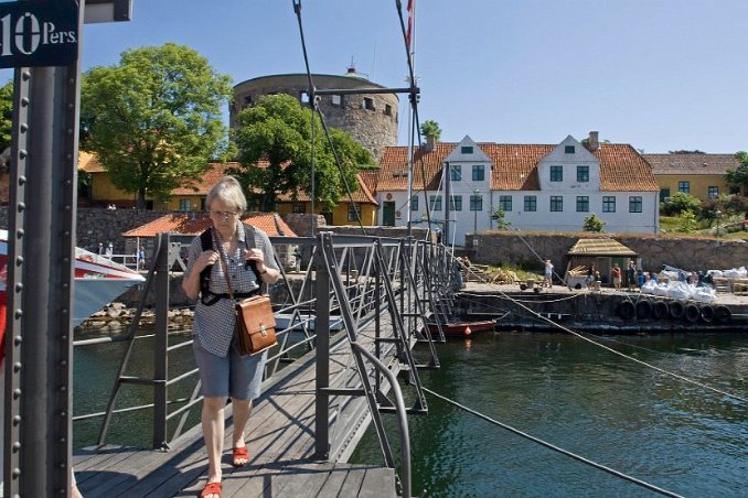 Gångbron på Christiansö