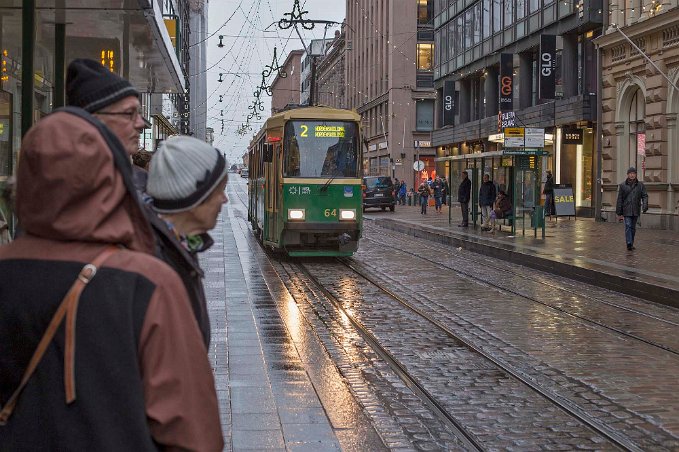 Spårvagn till stenkyrkan 140110–105252 10 januari Spårvagn till 