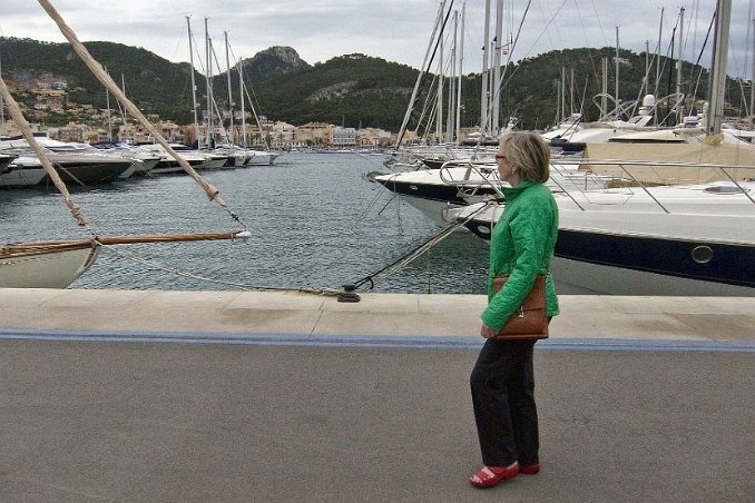 Hamnpromenad i Port d´Andratx